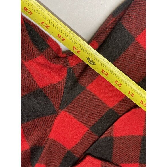 TELLURIDE CLOTHING COMPANY- RED PLAID BUFFALO FLANNEL SHIRT  SZ XXL 2XL - Picture 6 of 7